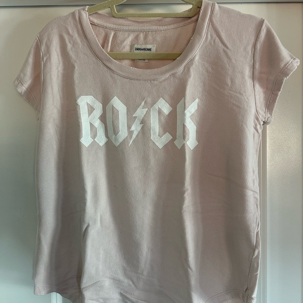 Zadig & Voltaire Pink Rock Tee